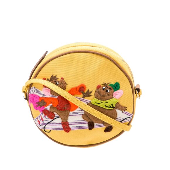 Olympia Le-Tan Handbags - Olympia Le-Tan Disney Cinderella Mice Circle Crossbody Bag